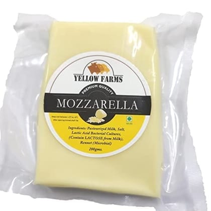 YELLOW FARMS MOZZARELLA CHEESE 200G (POLAND)