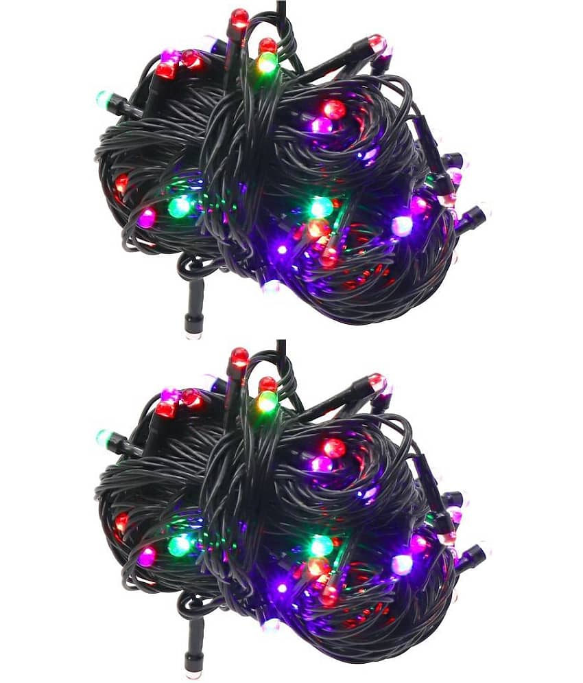 Mprow - Multicolor 18Mtr String Light (Pack of 2)