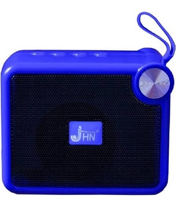 jhn JHN 212 5 W Bluetooth Speaker Bluetooth V 5.1 with USB,SD card Slot Playback Time 4 hrs Blue