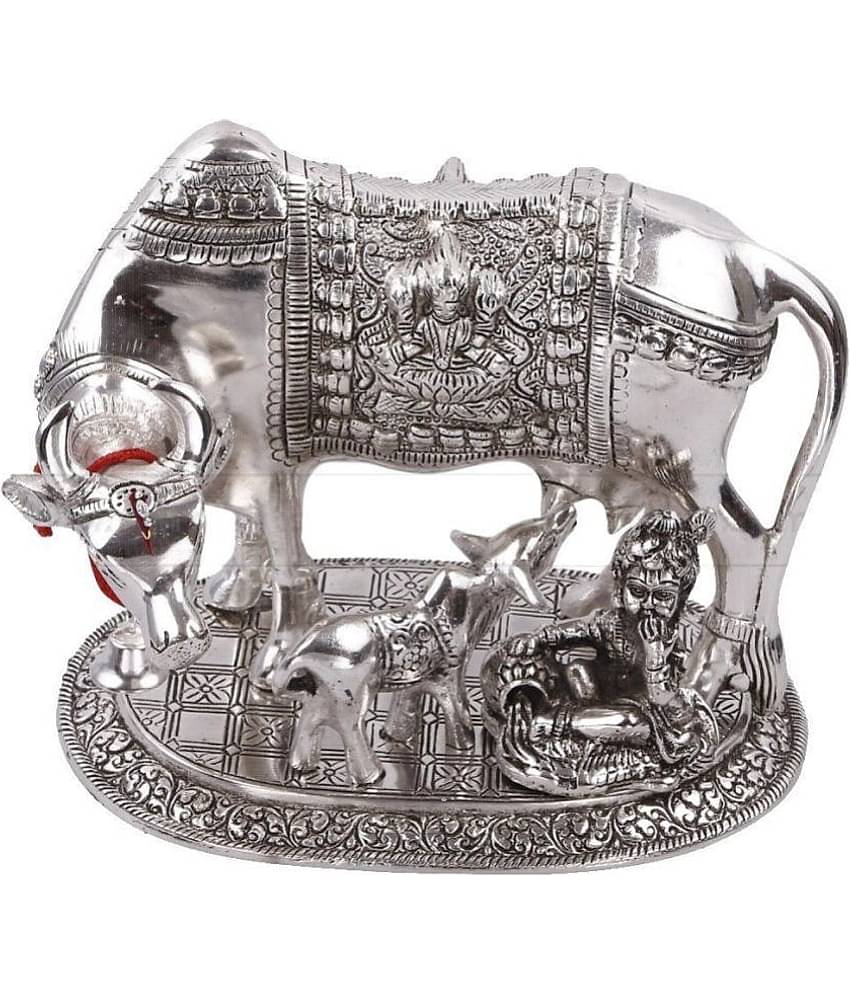 VARKAUS - Brass Cow and Calf Idol ( 13 cm )