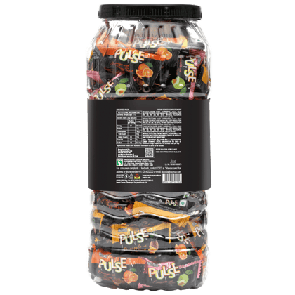 Pulse Candy Jar || Mix Candy || 175 Pieces || 708.75 Grams