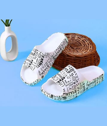 KAPANI White Men's Slide Flip flop