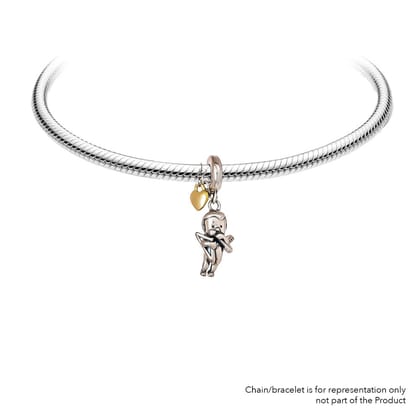 Cupid | 925 Silver charms for Bracelets / Chain-Free / Silver / Modern