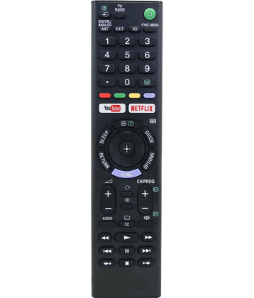 CRYSTONICS RM L1370 TV Remote Compatible with Sony Bravia Full HD Smart LED TV