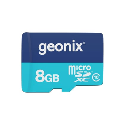 Geonix 8GB MicroSDXC, 130MB/s Read, 70MB/s Write, Memory Card