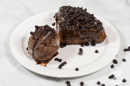 Choco brownie belgian waffle