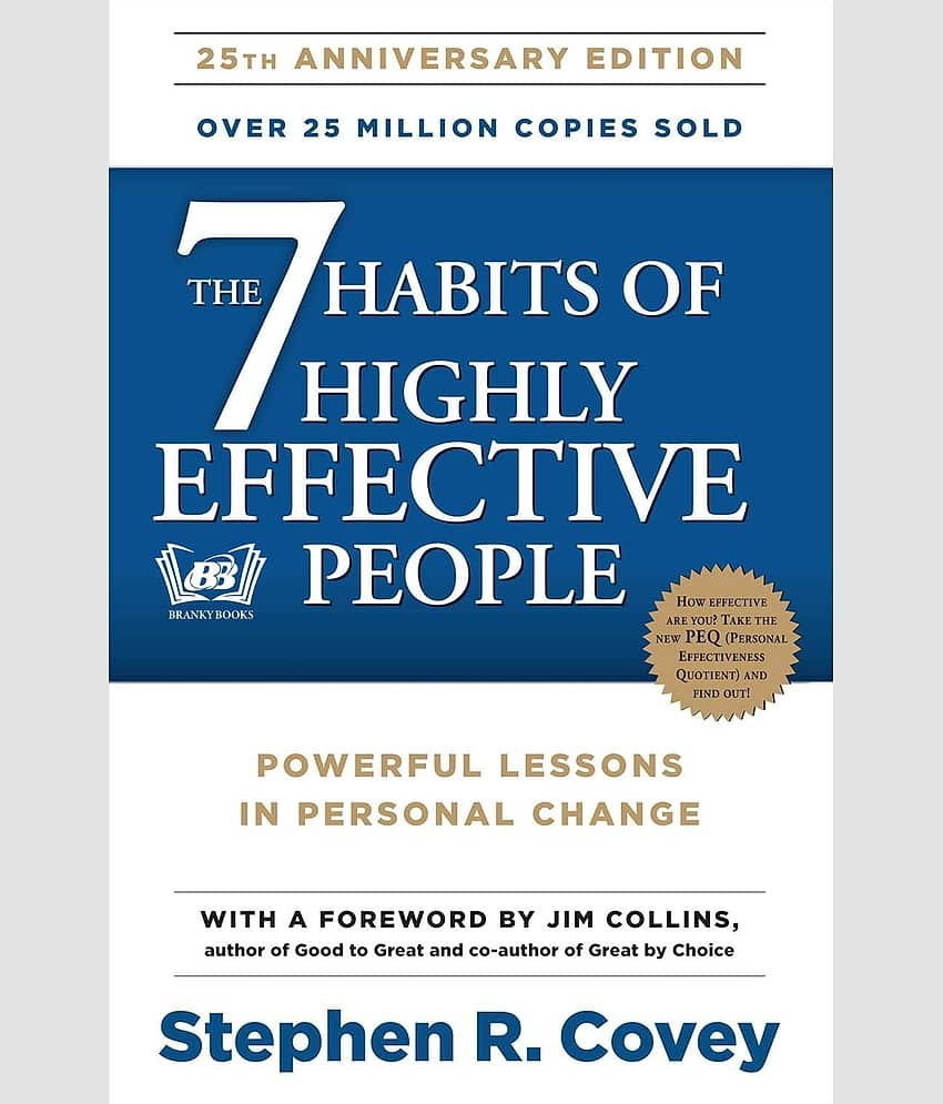 The 7 Habits of Highly Effective People" - Self Help Book for, Teens, and Young Adults in English Paperback