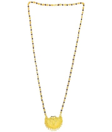 JIPPA - Golden Mangalsutra ( Pack of 1 )