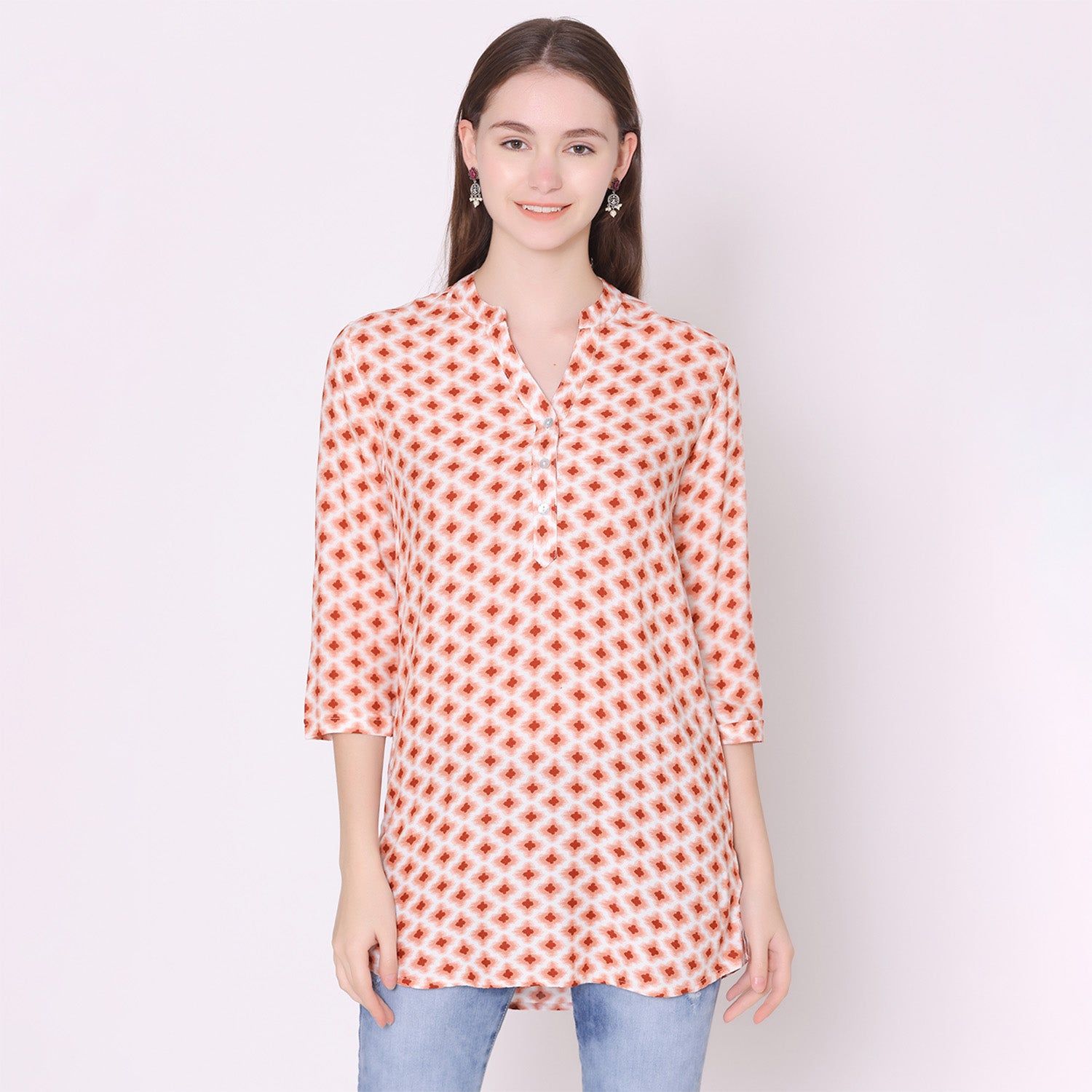 Women's Casual & Workwear Short Kurti Assorted M