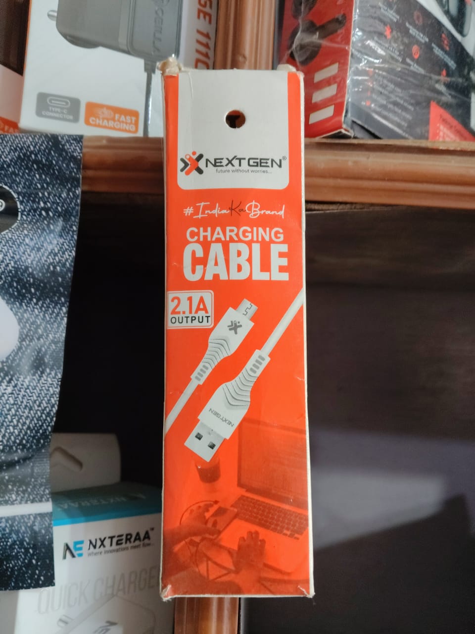 NextGen USB Charging Cable (2.1A Output)