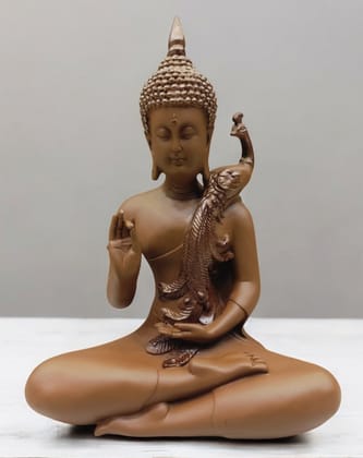 Peacock Buddha Brown
