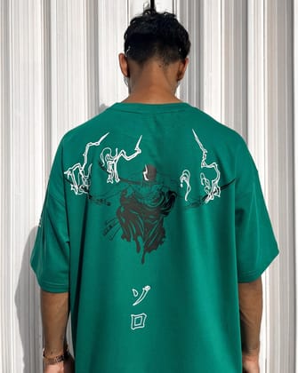 Zoro / King of Hell / Oversized T-Shirt-S