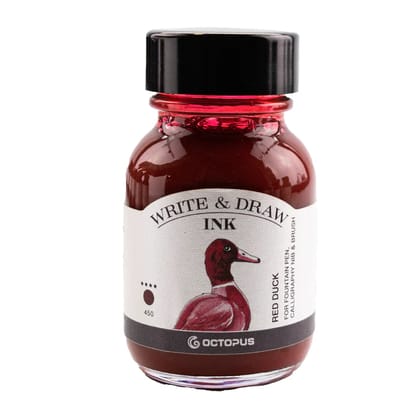 Octopus Write & Draw Ink - Red Duck
