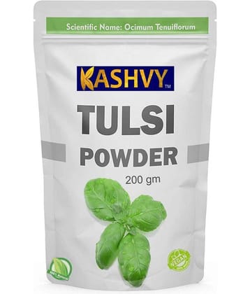 Kashvy Tulsi powder | Natural Immunity Energy 200 gm un flavoured