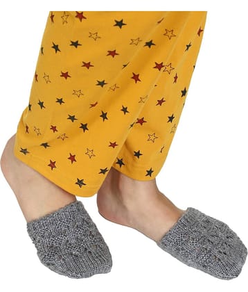 KC Store Women's Gray Handmade Woolen Socks (2 Pairs) For Winters