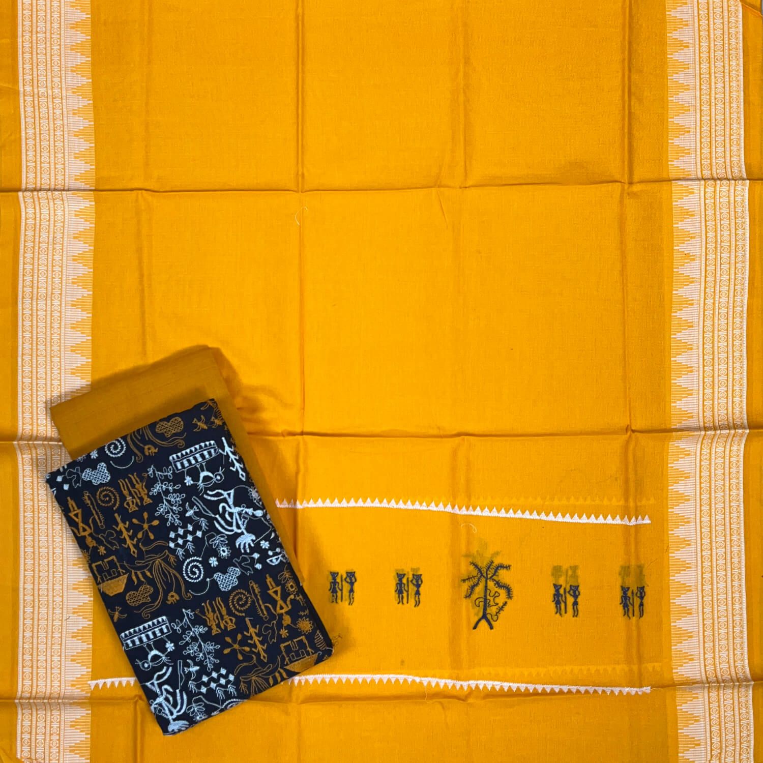 Bomkai Cotton Dress Set