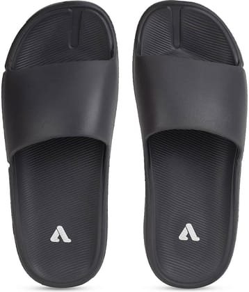 Aqualite Dark Grey Men's Slide Flip Flop