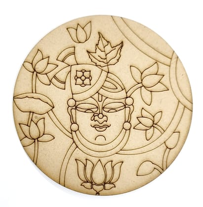 Brand Zero Pre Marked MDF Base - Design 2004 - Select Your Preference Of Size & Thickness