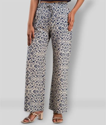MAUKA - Multicolor Cotton Straight Women's Palazzos ( Pack of 1 )