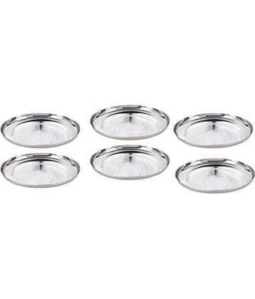 Neelam 12 Pcs Stainless Steel Steel Full Plate