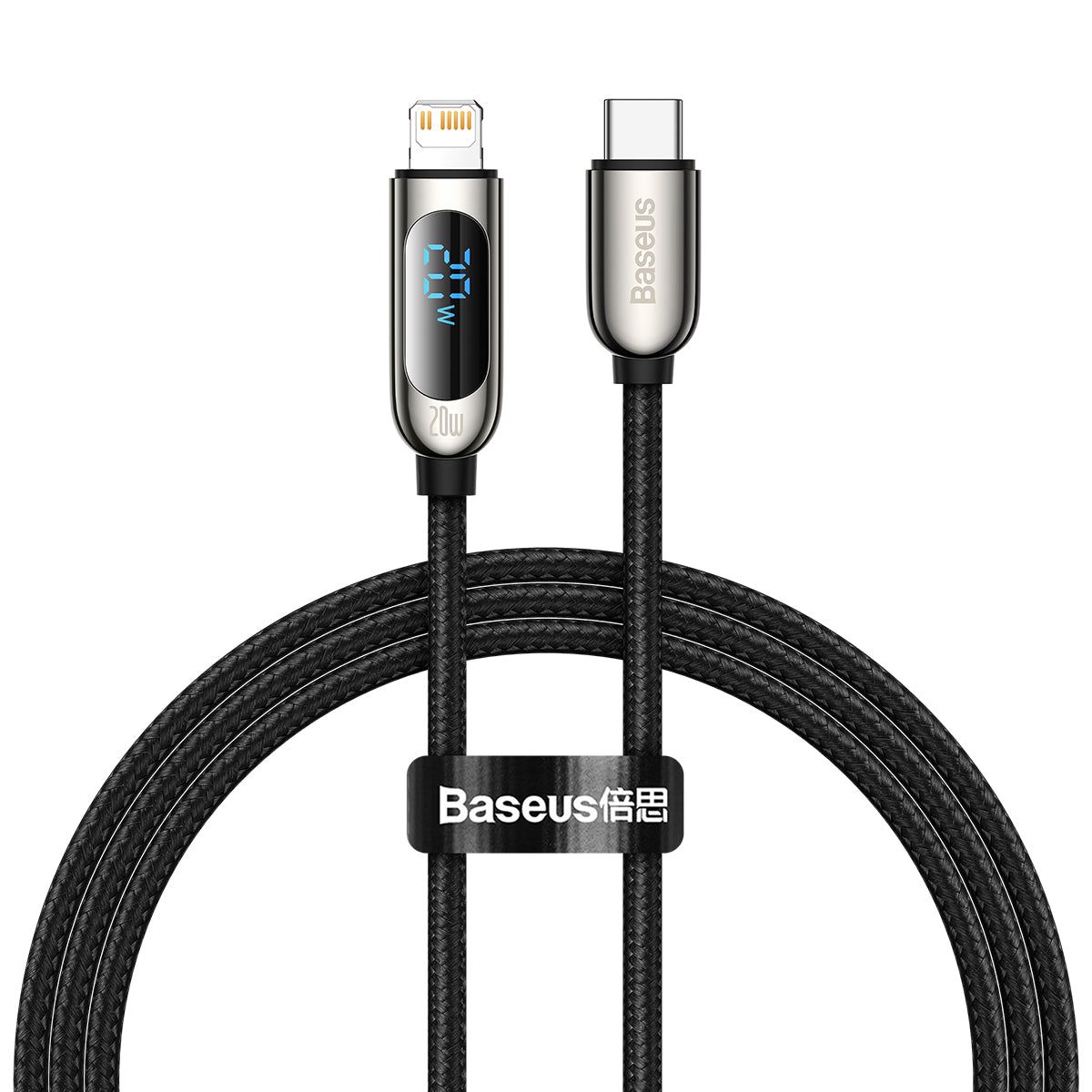 Baseus Display Fast Charging Data Cable Type-C To iPhone 20W (CATLSK-A01)-2m