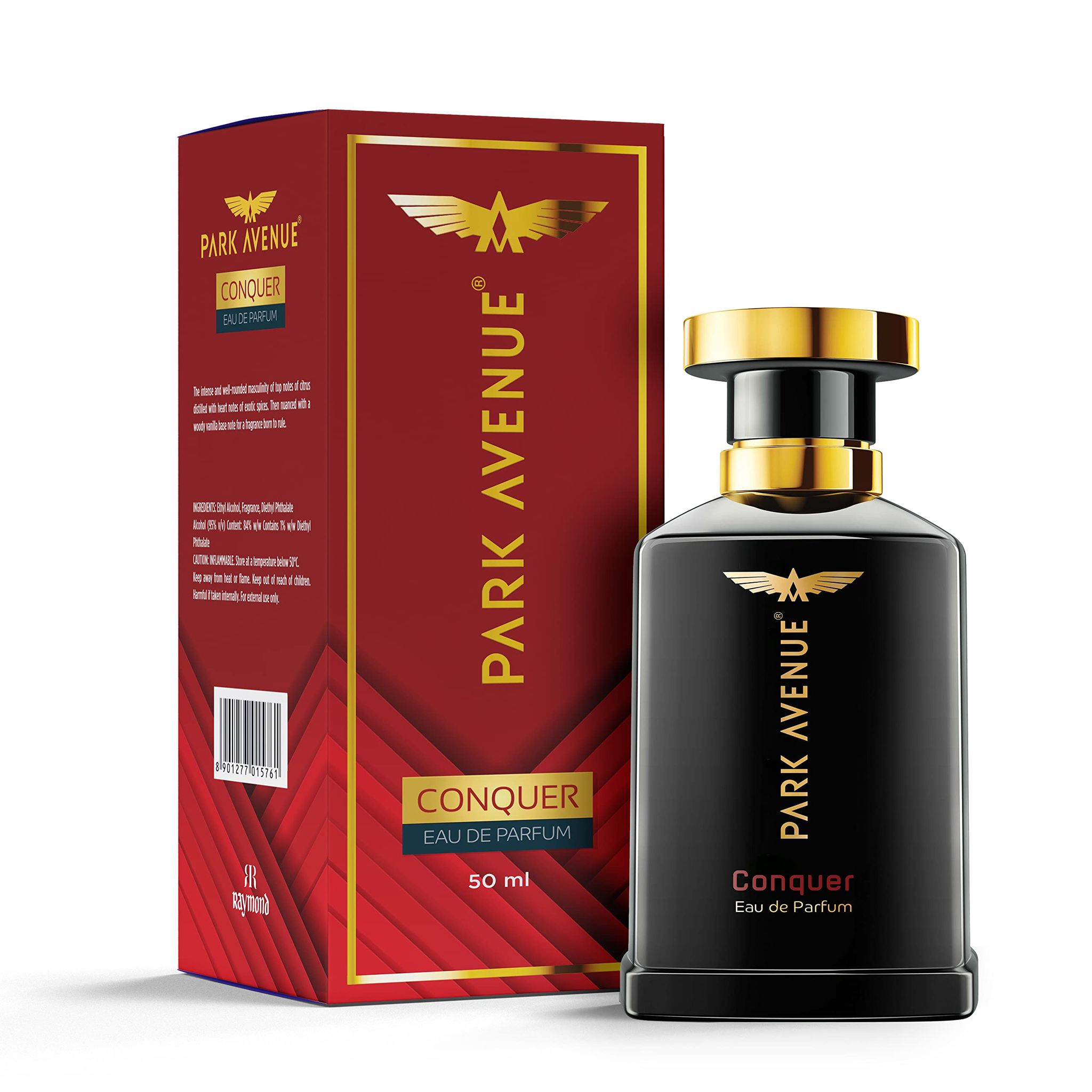 Park Avenue Conquer Premium Eau De Perfume For Men EDP 50ml Park Avenue Conquer Premium Eau De Perfume For Men EDP 50ml - park venue / 50 ml (Pack of 1)