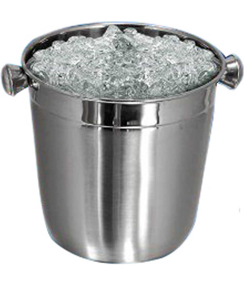 Stainless Steel Single Walled Ice Bucket