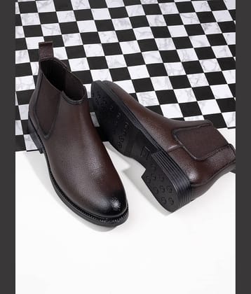 Fentacia Black Men's Chelsea Boots