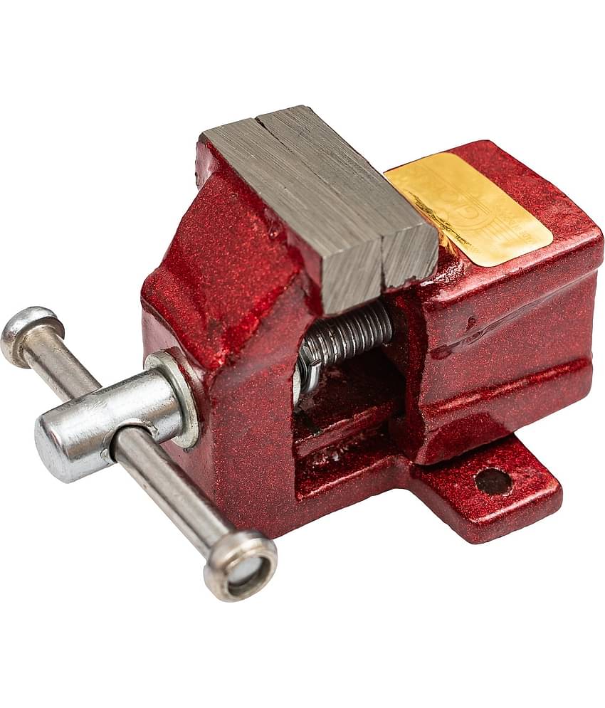 GLOBUS 212 Red Cast Iron Baby Vice - 25 mm Without clamp
