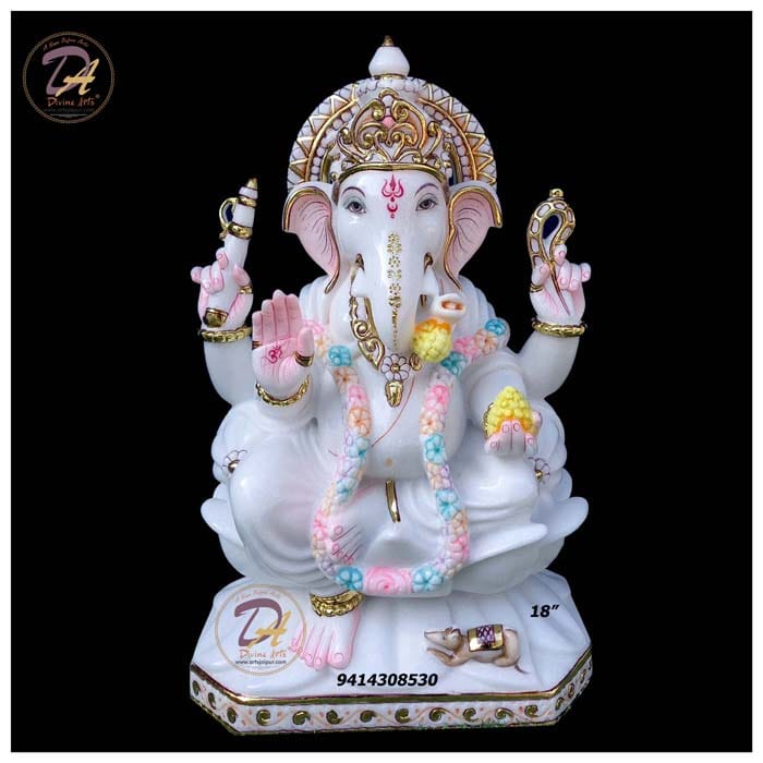 Ganesha Ji Marble Statue