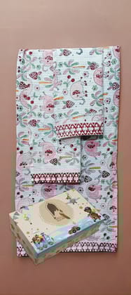 Kids Gift Set - Handblock Printed Towels - 1 Bath + 2 Hand Towels