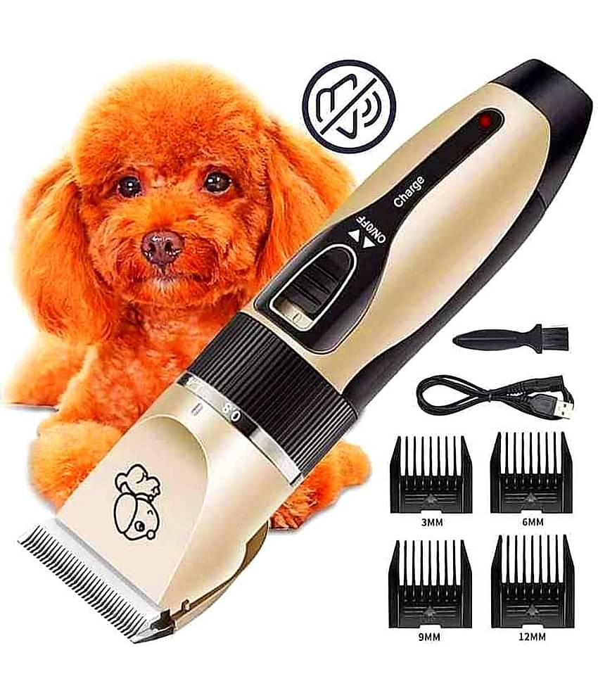 BUYVILLA PET TRIMMER Beige Cordless Multigrooming Kit With 240 minutes Runtime