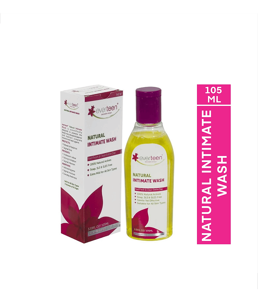 Everteen Feminine Hygiene Wash Intimate Cleansing Liquid 105 mL