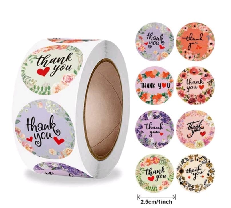 Thank You Stickers - cda363