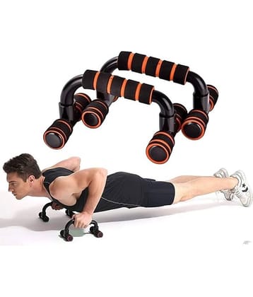 HORSE FIT Push Up Bar Pushup Home Gym Equipment for Men & Women for Training, Exercise Push up Stand Gym Accessories for Men & Women in Home Use for Chest, Pushup Anti-Slip Push Ups Stand (Multicolor)