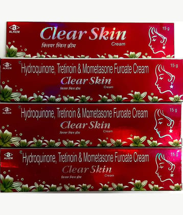 CLEARSKIN SKIN WHITENING CREAM ( PACK OF 3) Night Cream 45 gm Pack of 3