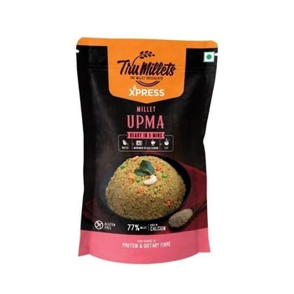Trumillets 180 Gm Healthy Millet Upma Mix | Breakfast Mix | Ready to Eat | High Protein & Fibre Instant Food | No Preservative