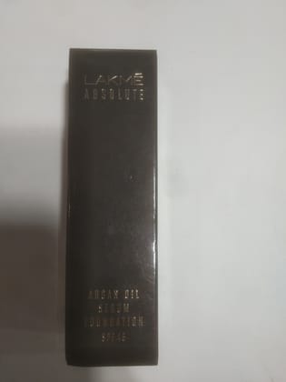 Lakme Absolute Argan dil Serum Tourbation Spe45 w160 warm sand 