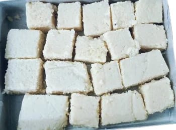 Delicious White Khalakhand Burfi 250g Authentic Indian Sweets