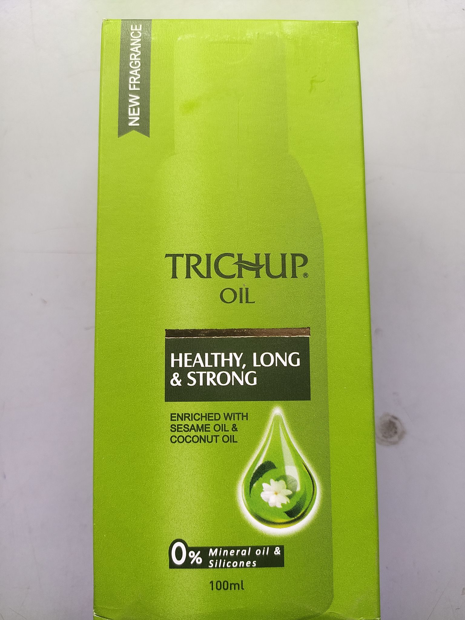 New fragrance Trichup Oil Healthy, long & strong Enriched with Sesame oil & Coconut oil 