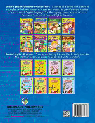 Graded English Grammar Practice Book - 1 [Paperback] Dreamland Publications