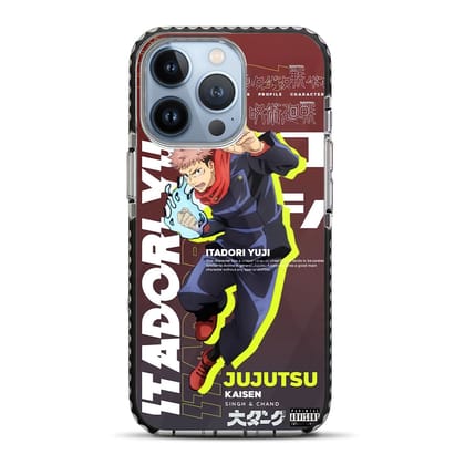 Itadori Yuji Jujutsu Kaisen JJK Anime iPhone 13 Pro Max Stride Phone Case-Stride