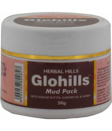 Herbal Hills Glohills Mud Pack Paste 50 Gm Pack of 1