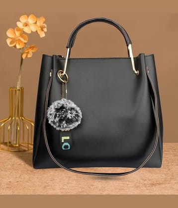 TCRAZY Shoulder Bag PU Set of 1 ( Black )