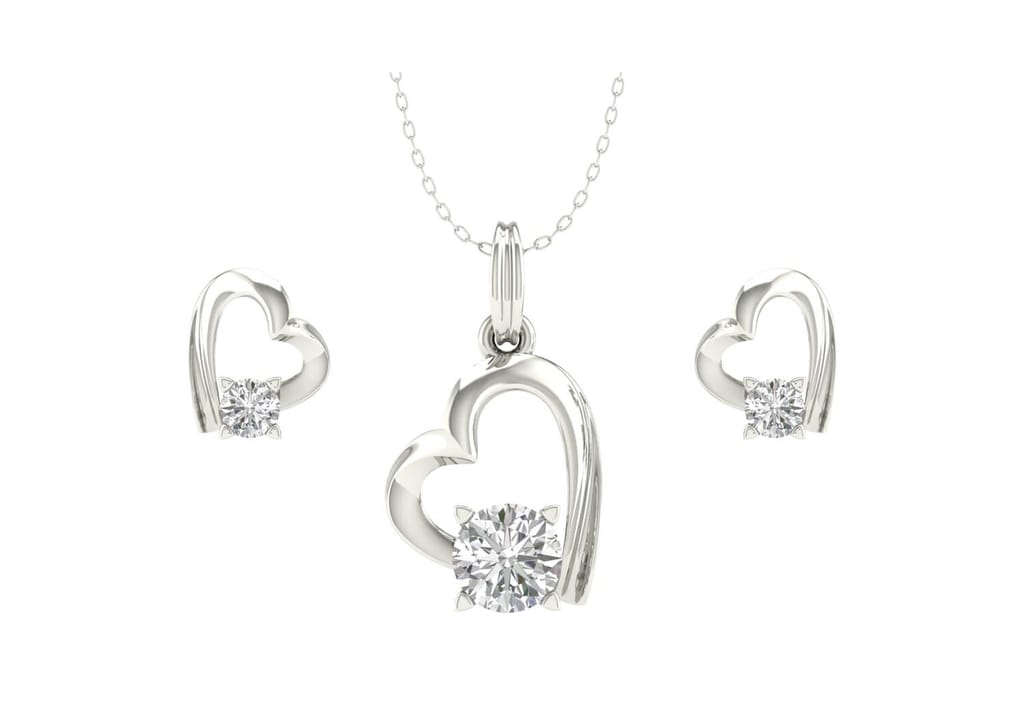 Connecting Heart Jewellery Set