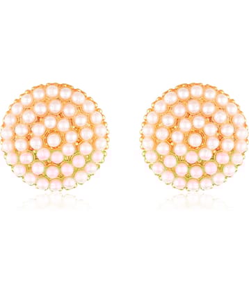 Vighnaharta Traditional wear Gold Plated Screw back alloy dangler studs Earring for Women and Girls   [VFJ1643ERG ]