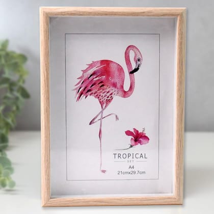 Creative Solid Wooden Photo Frame (21cmx29.7cm / 1Pc)