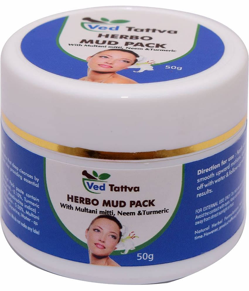 Ved Tattva Herbo Mud Pack Paste 50 Gm Pack of 1