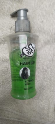 Set Wet Hair gel Alcohol Free 