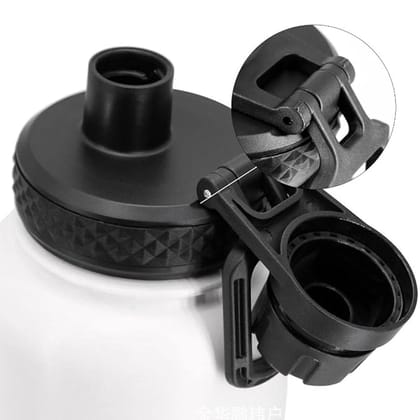 MERISHOPP Sports Water Bottle Replacement Lid for Wide Mouth Vacuum Bottle Model 4